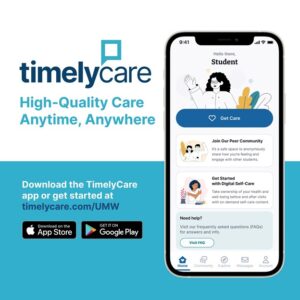 A flyer advertising 'Timely Care'